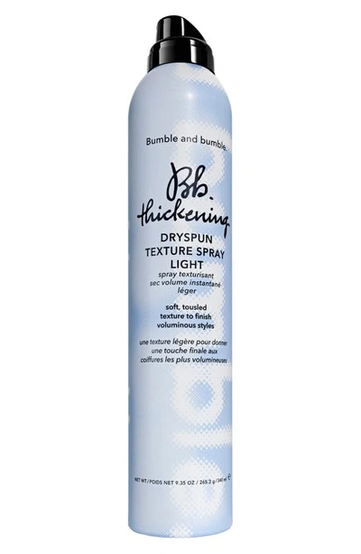 Bumble And Bumble Thickening Dryspun Texture Spray Light, 1.5 oz In White