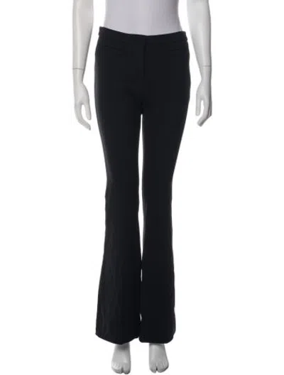 Pre-owned Burberry Flared Pants In Black