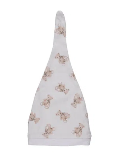 Pre-owned Burberry Infants Boys Printed Baby Cap In White