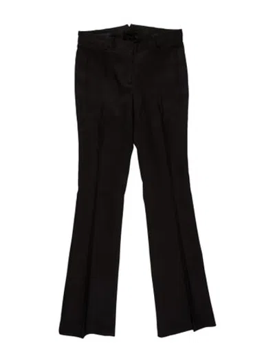 Pre-owned Burberry Nylon Flared Pants In Black