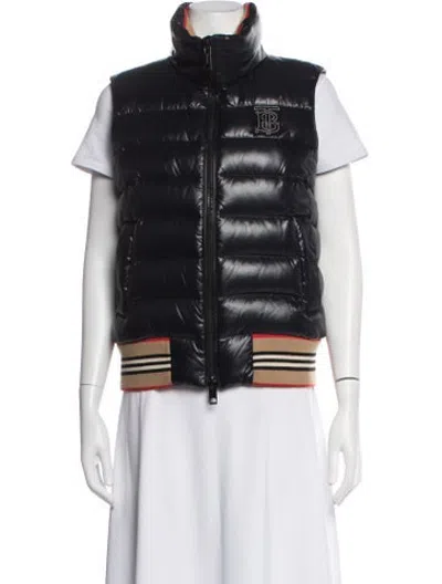 Pre-owned Burberry Vest In Black