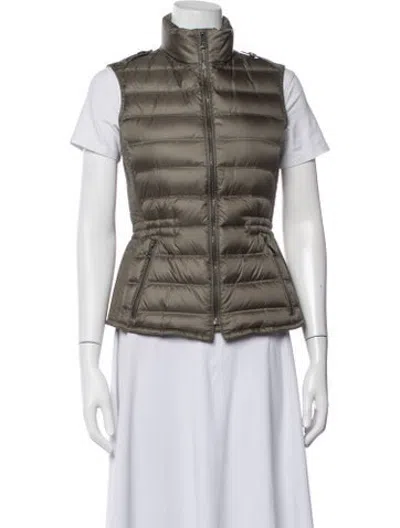 Pre-owned Burberry Vest In Grey