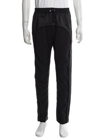 Pre-owned Burberry Wool Pants In Black