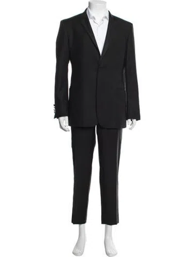 Pre-owned Burberry Wool Two-piece Suit In Black