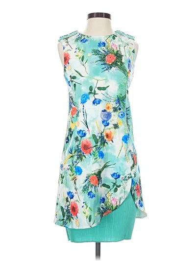 Burryco Cocktail Dress In Multi