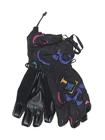 Pre-owned Burton Gloves In Black