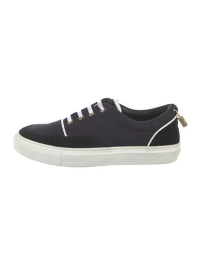 Pre-owned Buscemi Canvas Sneakers In Black