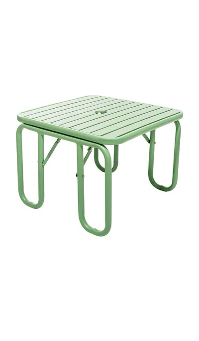 Business & Pleasure Sunliner Side Table In Green