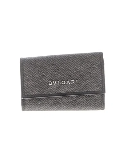 Pre-owned Bvlgari Wallet In Gray