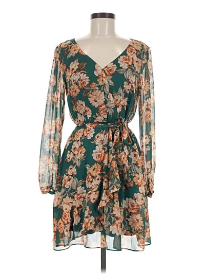 Pre-owned By & By Cocktail Dress In Teal