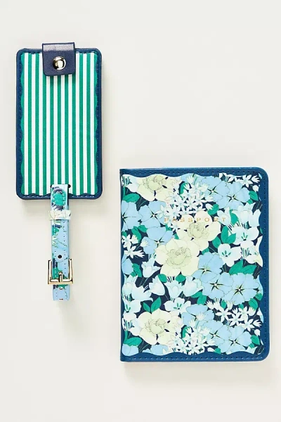 By Anthropologie Lizzy Luggage Tags In Blue