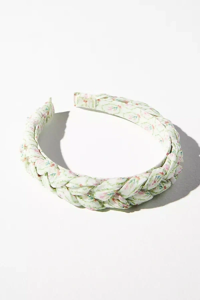 By Anthropologie Sweet Girl Floral Headband In Pink