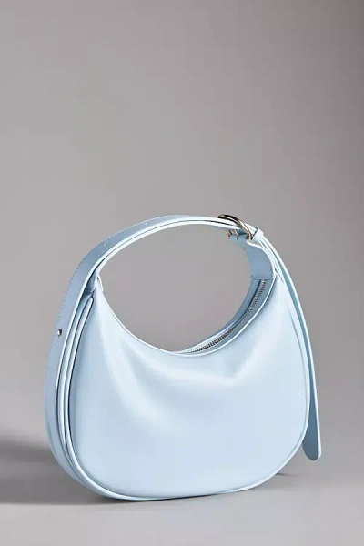 By Anthropologie The Brea Faux Leather Shoulder Bag In Blue