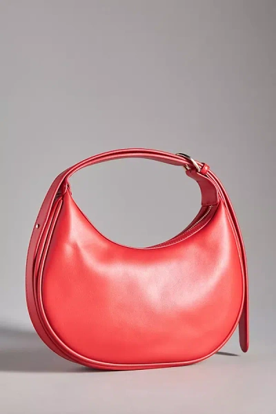 By Anthropologie The Brea Faux Leather Shoulder Bag In Red