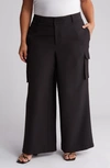 By Design Aaliyah Cargo Pants In Black