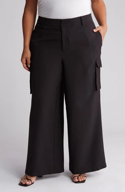 By Design Aaliyah Cargo Pants In Black