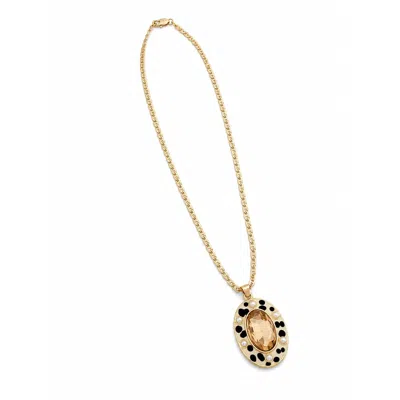 By Virgo Women's Gemma Latte Necklace In Gold