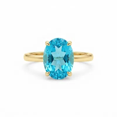 By Virgo Women's Lagoon Ring In Blue