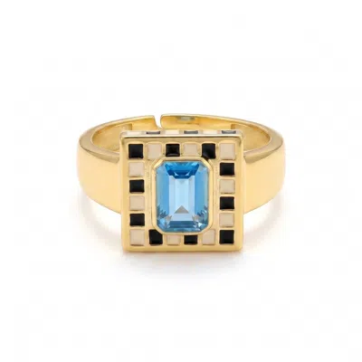 By Virgo Women's Mondria Ring In Gold