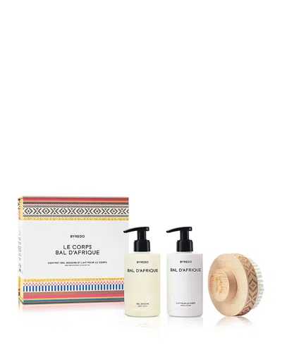 Byredo Le Corps Bal D'afrique Body Wash & Body Lotion Gift Set In Multi