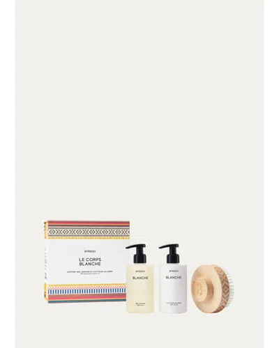 Byredo Le Corps Blanche 3-piece Body Wash And Body Lotion Gift Set In Multi