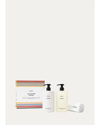 Byredo Les Mains Suede Hand Wash An Hand Lotion In Multi