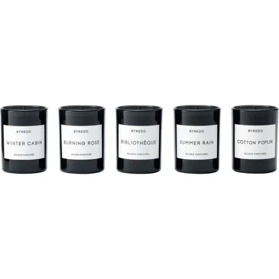 Byredo Mini Candle Set Of 5 In No Color