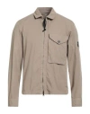 C.p. Company C. P. Company Man Shirt Khaki Size 3xl Cotton In Beige