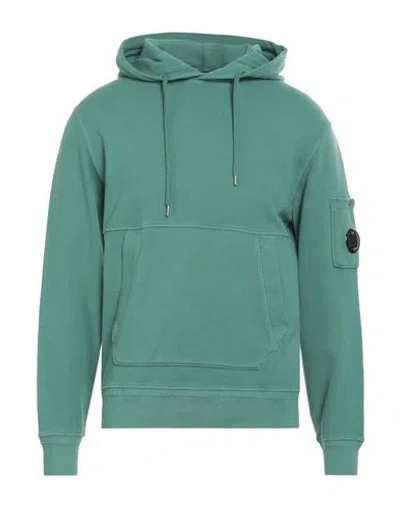 C.p. Company C. P. Company Man Sweatshirt Sage Green Size 3xl Cotton In Sage Green