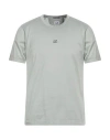 C.p. Company C. P. Company Man T-shirt Light Grey Size 3xl Cotton