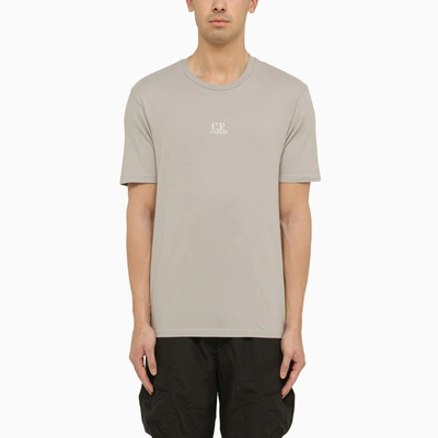 C.p. Company Cotton Grey T-shirt With Logo