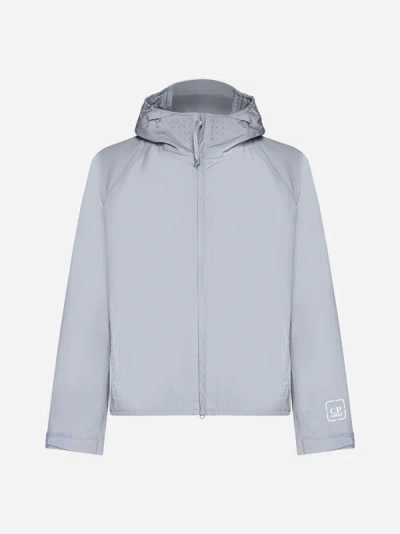 C.p. Company Metropolis Series Hyst Hooded Jacket In Drizzle