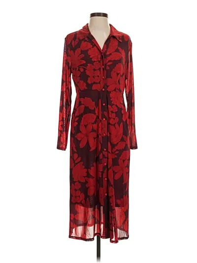 Pre-owned Cabi Casual Dress In Red