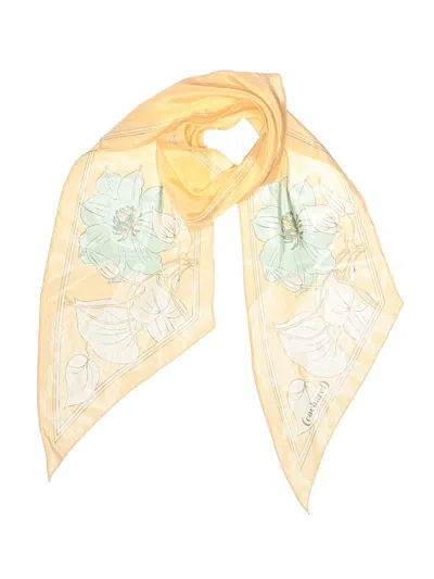 Pre-owned Cacharel Scarf In Yellow