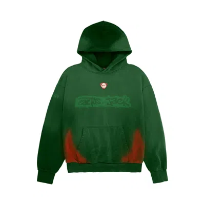 Pre-owned Cactus Jack By Travis Scott X Nike Mexico Total 90 Hoodie 'green' | Men's Size L