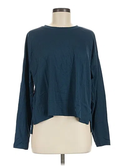 Pre-owned Calia Long Sleeve T-shirt In Blue