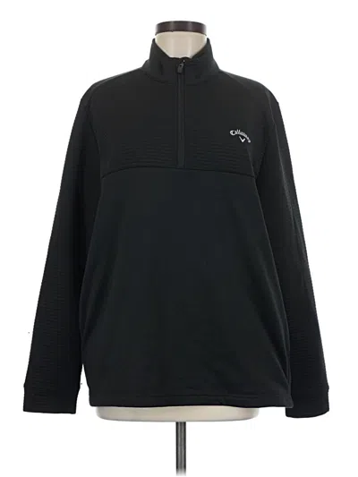 Pre-owned Callaway Long Sleeve Turtleneck In Black