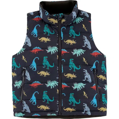 Calonie Kids' Casey Puffer Vest In Blue