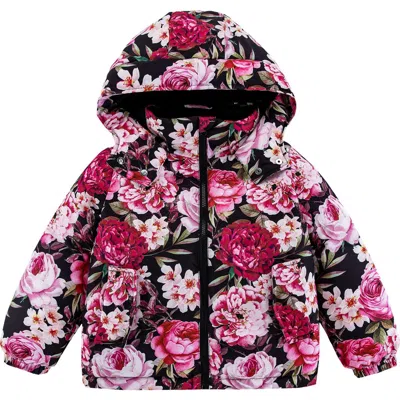Calonie Kids' Charlie Puffer Coat In Multi