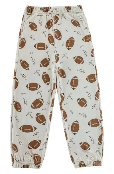 Calonie Kids' Football Fleece Joggers In Neutral