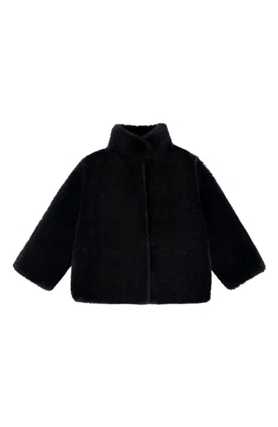 Calonie Kids' Sadie Faux Fur Coat In Multi