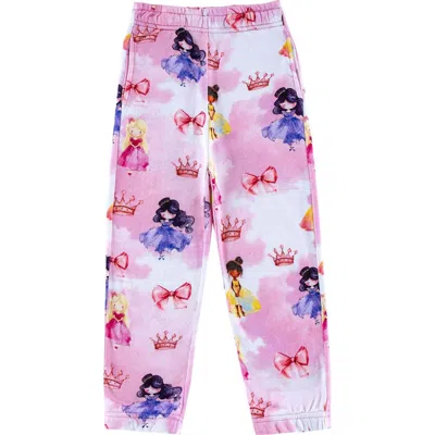 Calonie Kids' Soft Fleece Joggers In Multi