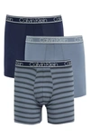 Calvin Klein Boxer Briefs In G92 Peacoat/ Gray