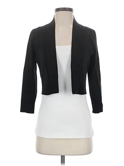 Pre-owned Calvin Klein Cardigan Sweater In Black