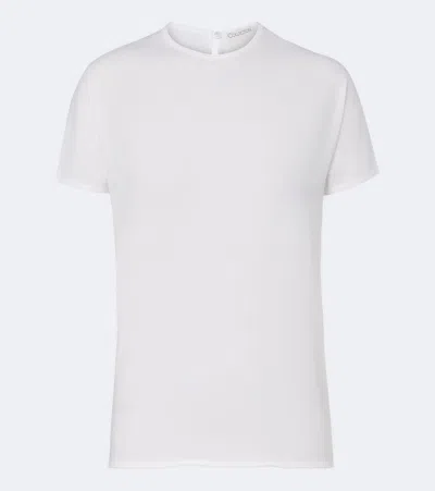 Calvin Klein Collection Bégonia Cotton T-shirt In White