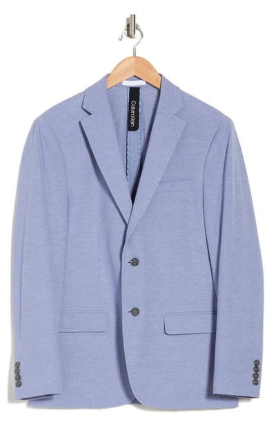 Calvin Klein Collection Slim Fit Sport Coat In Bright Blue