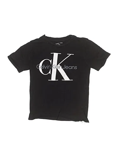 Pre-owned Calvin Klein Jeans Est.1978 Kids' Calvin Klein Jeans Short Sleeve T-shirt In Black