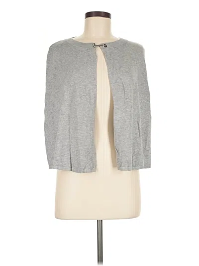 Pre-owned Calvin Klein Poncho In Gray