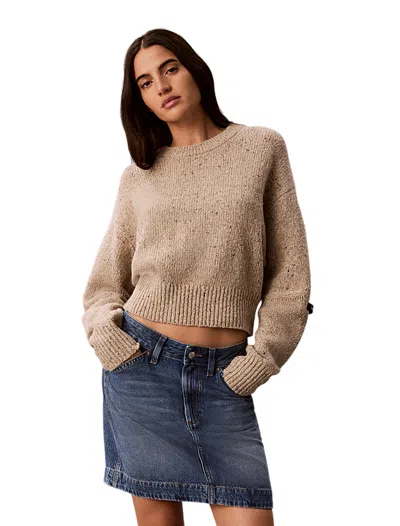 Calvin Klein Sweaters Beige In Neutral