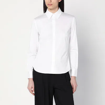 Calvin Klein White Cotton Shirt